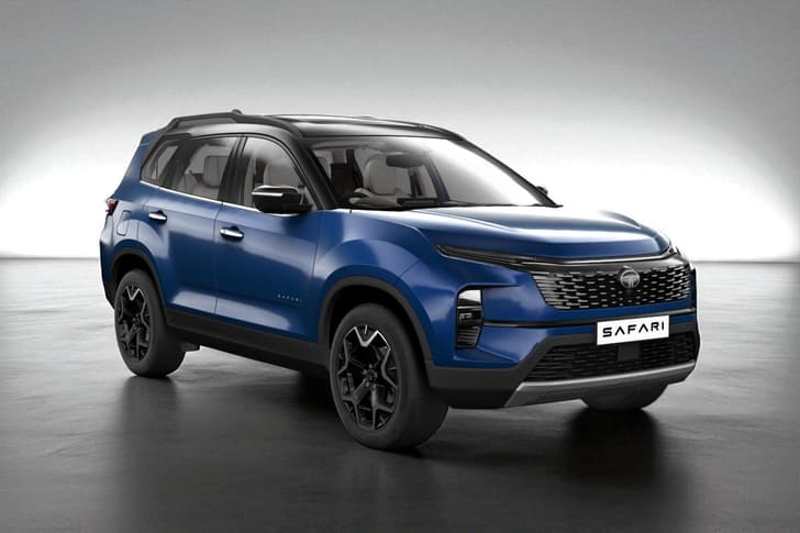 Tata Safari Color Royal Blue